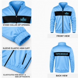 TKG-TRS-4603 Premium Casual Sports Gym Tracksuit - Top King Gear
