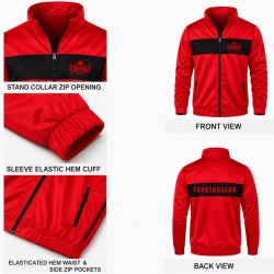 TKG-TRS-4603 Premium Casual Sports Gym Tracksuit - Top King Gear