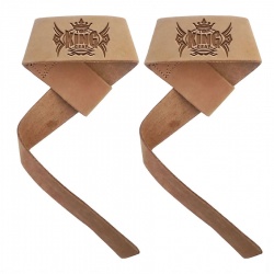 Premium Quality Genuine Cowhide Leather Weight Lifting Gym Straps:-