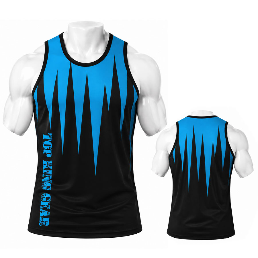 Pro Sublimation Gym Tank Top - Bodybuilding Stringer | Top King Gear