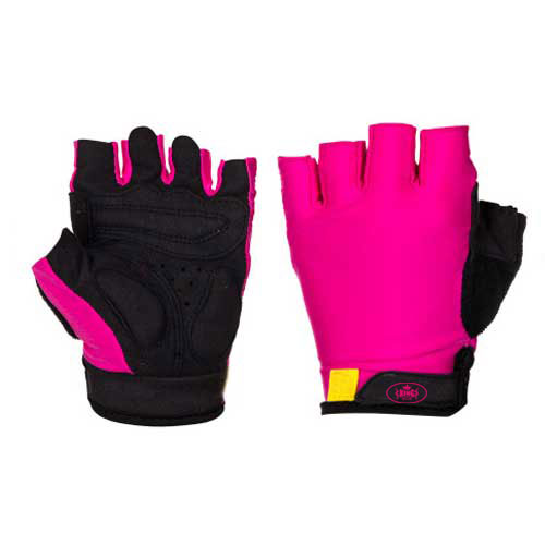 Womens Pink Cycling Gloves