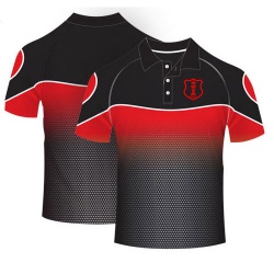 Sublimated Polo T Shirts Shorts Sleeve