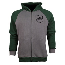 Custom Raglan Sleeve Zip up Hoodie