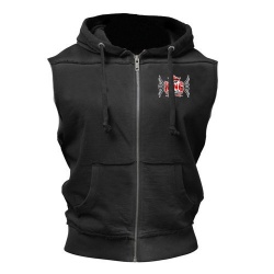 Sleeveless Zip up Hoodies For Men