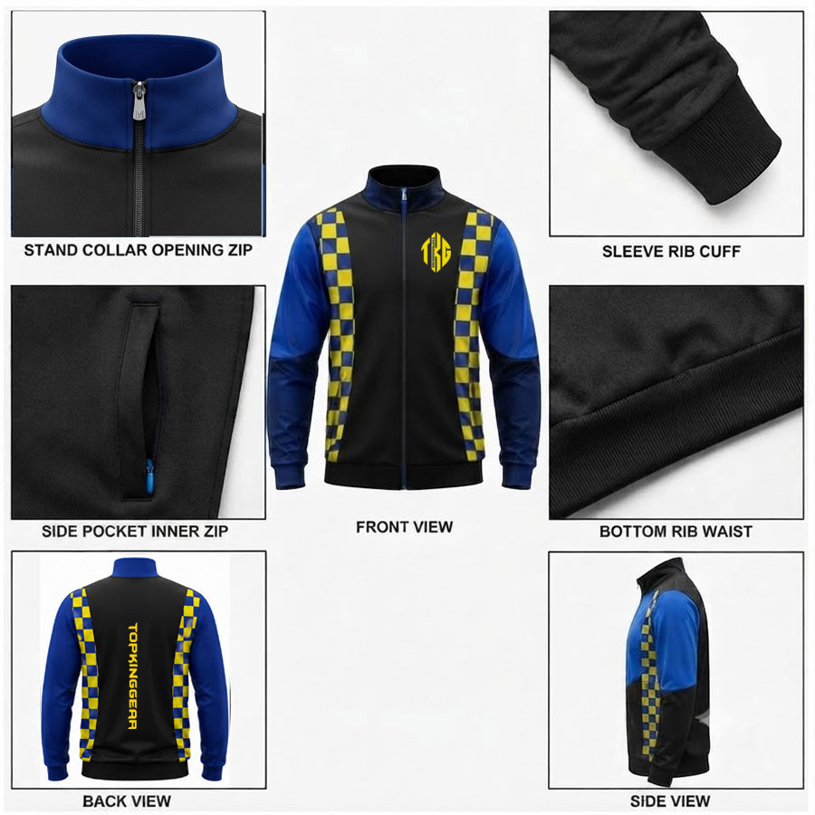 TOPKINGGEAR Pro Sublimated Athletic Tracksuit
