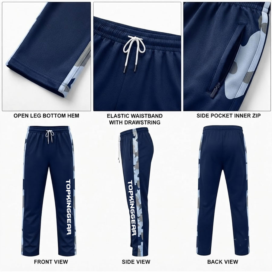 TOPKINGGEAR Active Training Tracksuit Set