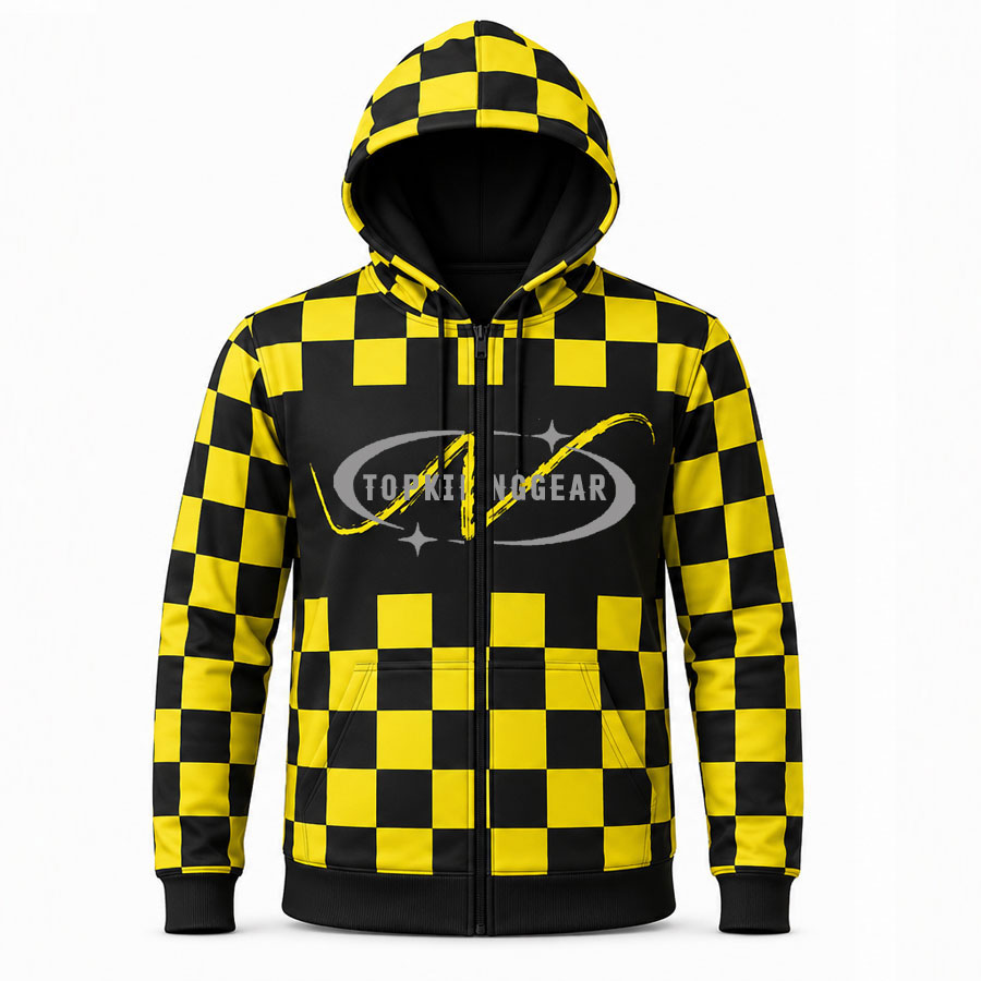 TOPKINGGEAR Custom Sublimation Athletic Sports Hoodie
