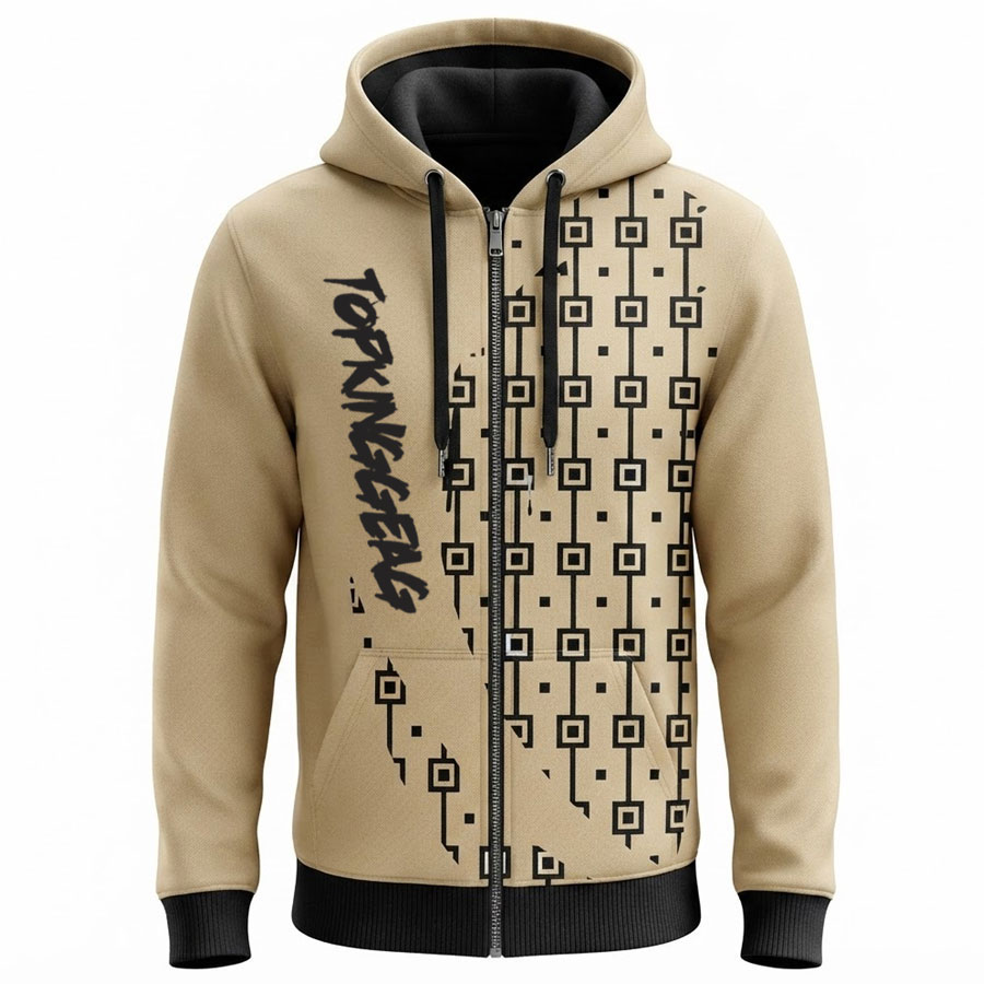 TOPKINGGEAR Premium Athletic Sublimation Pullover Hoodie