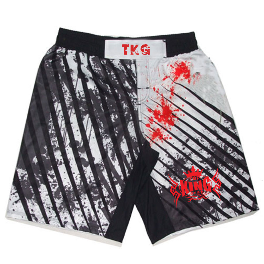  2015 New Design Sublimated MMA Fight Shorts By Top King Gear