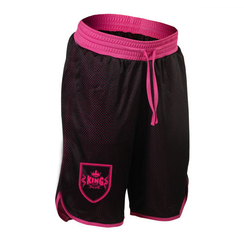 Double Layered 100% Poly Mesh Ladies Gym Shorts/ Womens Mesh Shorts 