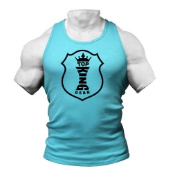 100% Cotton Jersey Men Fitness Gym Tank Top