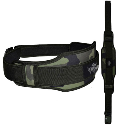 Camo Weight Lifting Neoprene Gym Workout Belt 