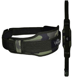Camo Weight Lifting Neoprene Gym Workout Belt 