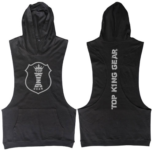 Men Racerback Hoodie / Workout Stringer Hoodie
