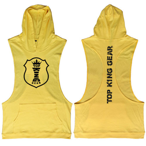Mens 100% Cotton Stringer Hoodie