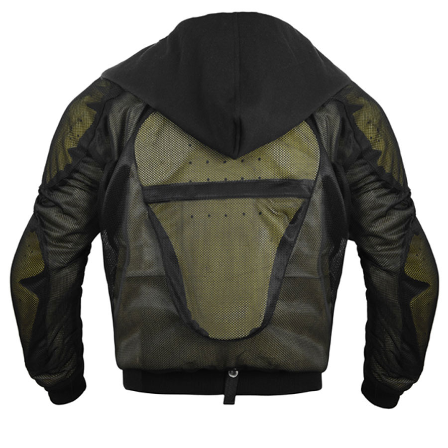 Motorcycle Rider's Kevlar Hoodie:-